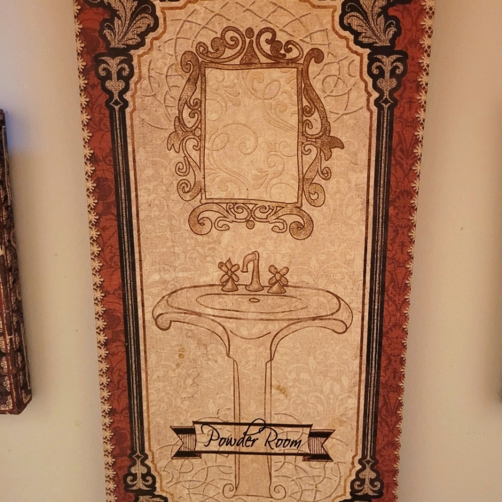 Bathroom sign